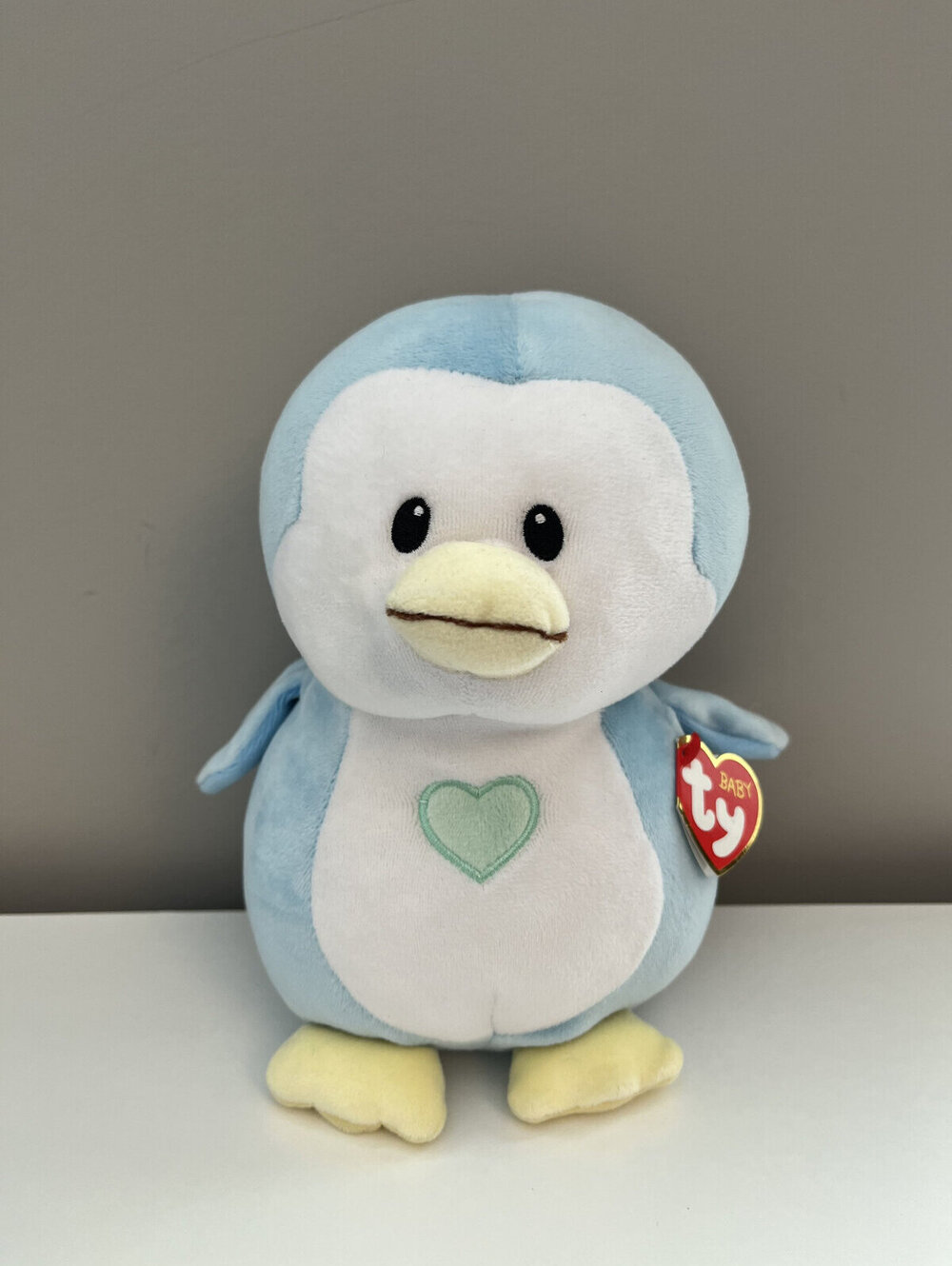 Ty Baby Line “Twinkles” the Super Cute Blue Penguin (Larger 9 inch version)